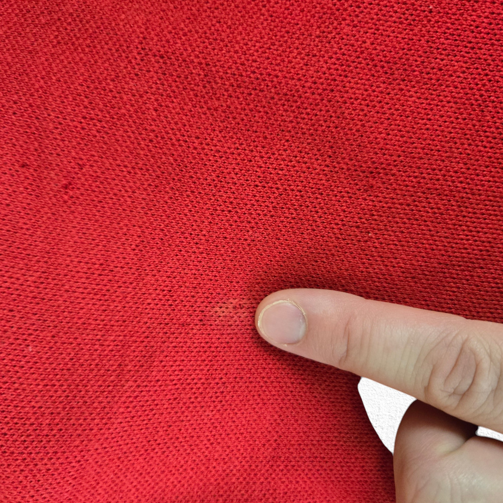 Vintage 1950s Red Wool Gold Button Cropped Jacket Pencil Skirt Suit Size 2 USA - Picture 6 of 16